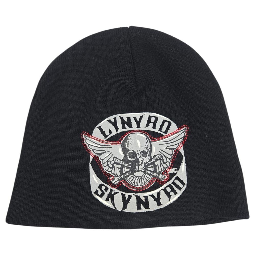 Lynyrd Skynyrd Skull Wings Band Beanie Toque Licensed Merch Classic Rock OSFM